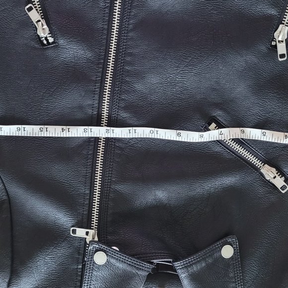 Monk & Lou Vegan Leather Moto Jacket - Picture 4 of 6